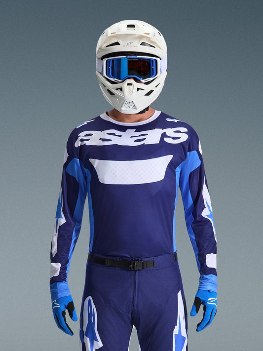 Alpinestars Maillot de Motocross Racer Riway UCLA Bleu Blanc
