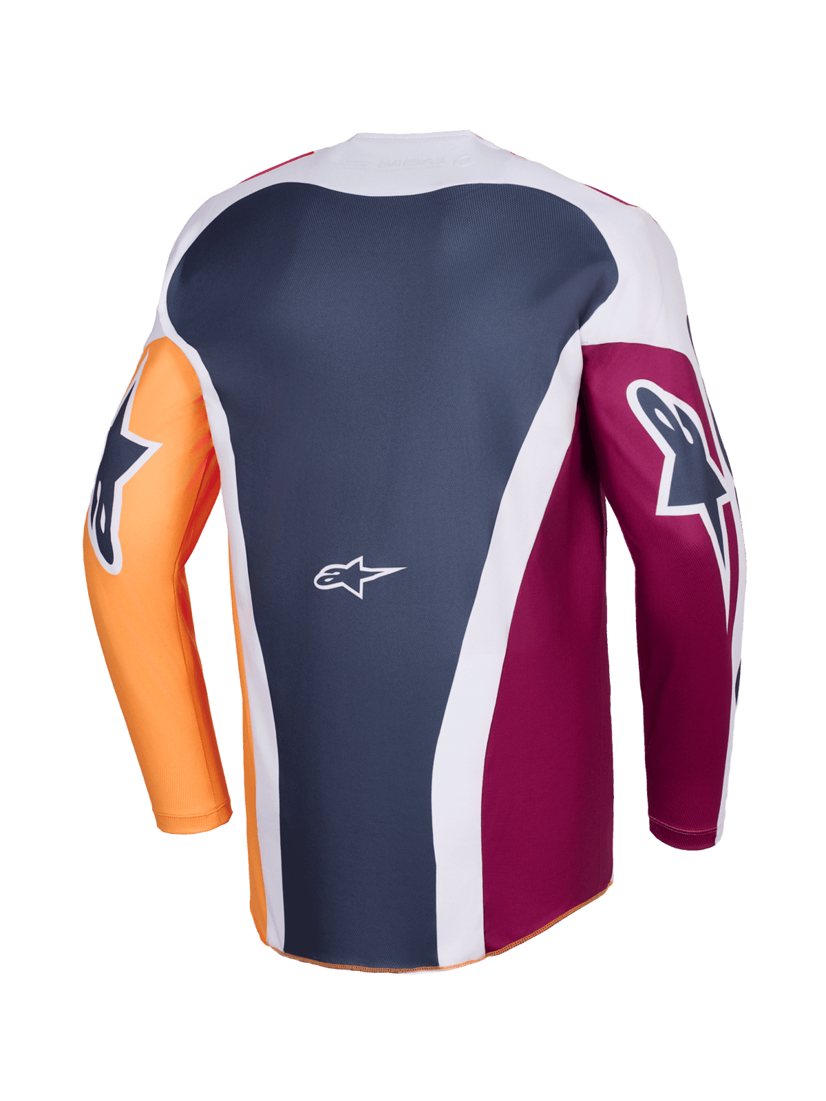 Alpinestars Racer Portl Maillot 2026 Rouge, Gris Clair et Gris Foncé - MxProStoreParts