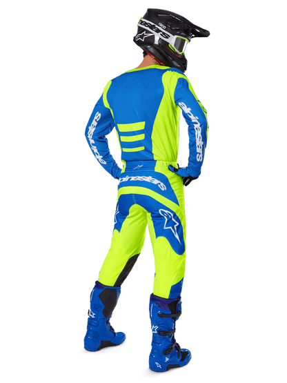 Alpinestars Fluid Haul Trikot 2025 Gelb Fluo Blau - MxProStoreParts