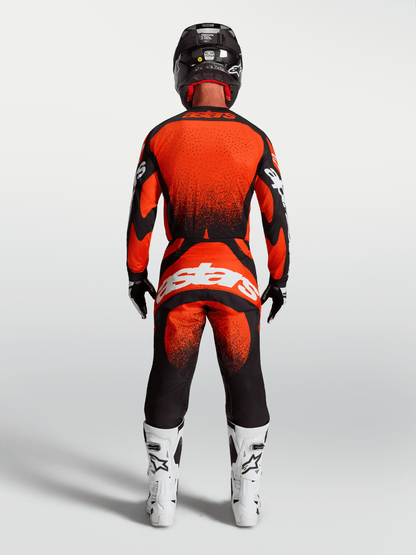 Alpinestars Techstar Swan Maillot 2027 rouge cardinal, noir et blanc - MxProStoreParts