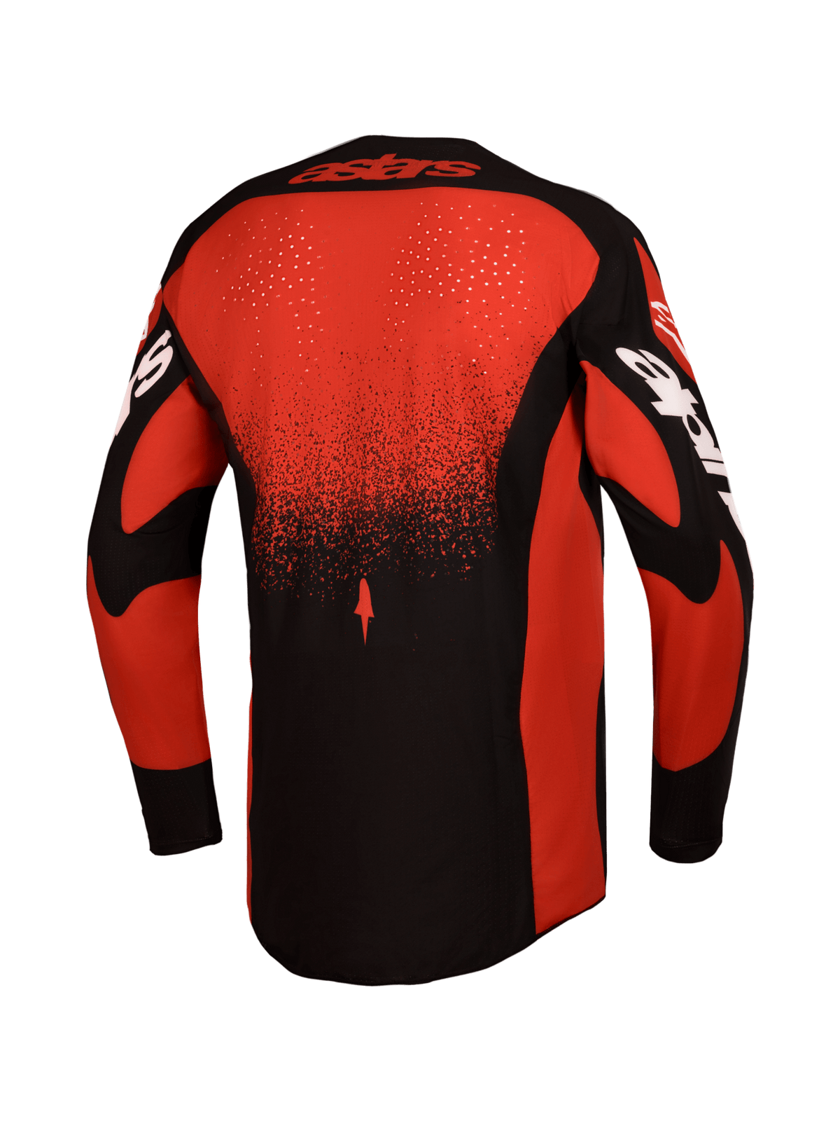 Alpinestars Techstar Swan Maillot 2027 rouge cardinal, noir et blanc - MxProStoreParts