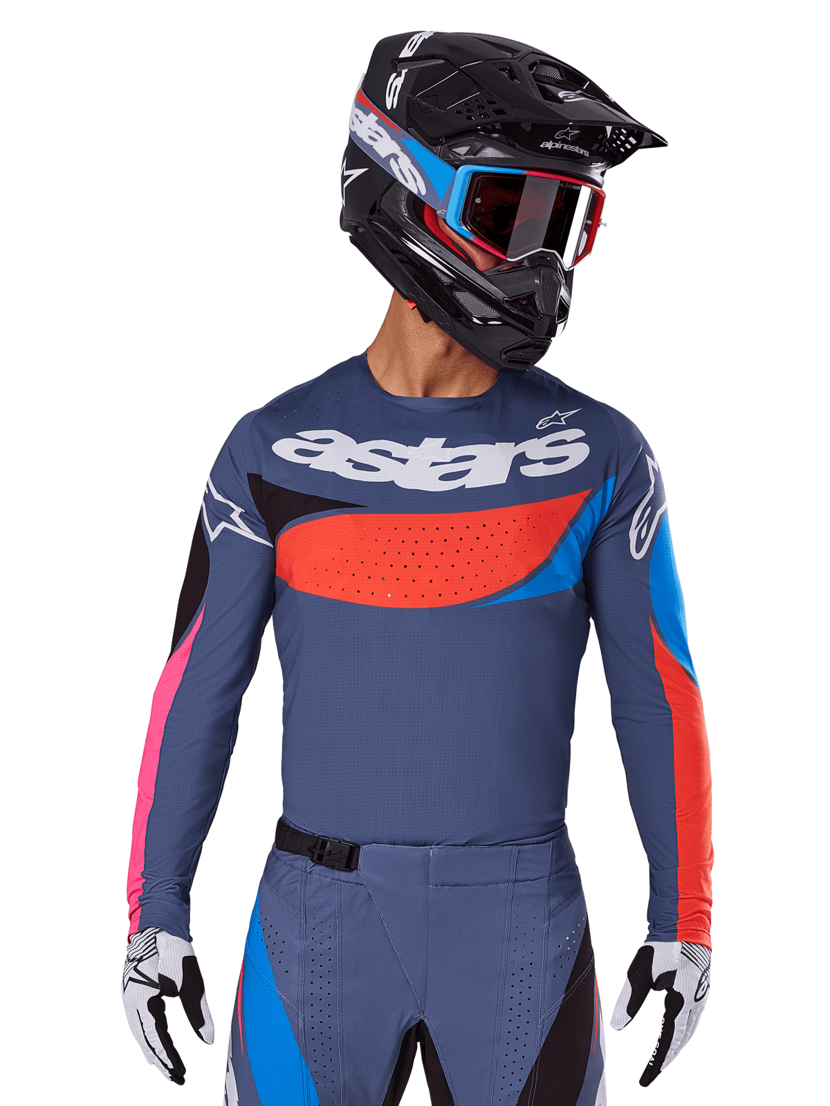 Alpinestars Techstar Dreem Maillot 2025 Gris Multicolore - MxProStoreParts