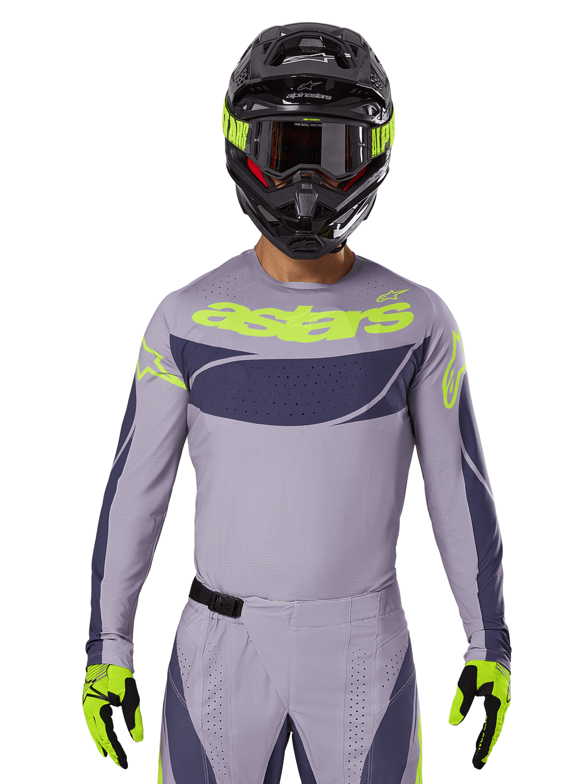 Alpinestars Techstar Dreem Jersey 2025 Gris/Gris oscuro - MxProStoreParts