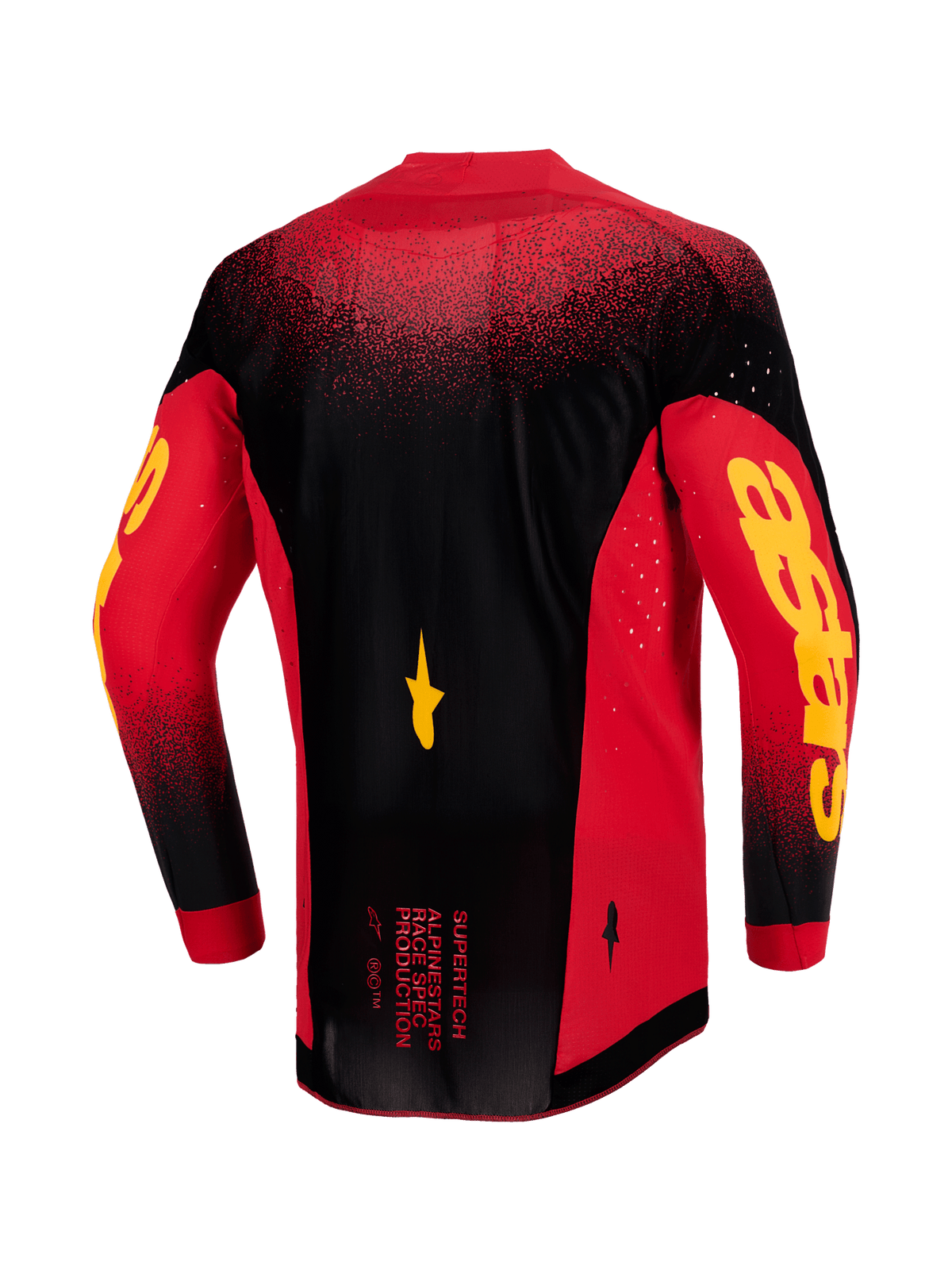 Alpinestars Supertech Scenz Camiseta 2026 Rojo Negro Amarillo - MxProStoreParts