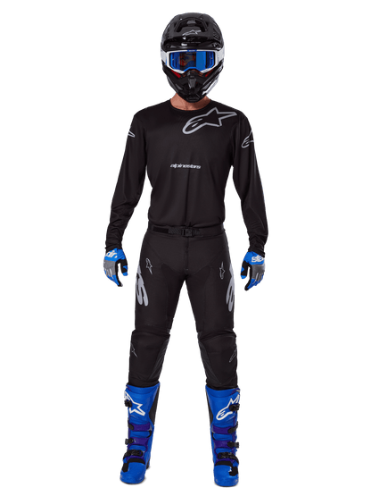 Alpinestars 2025 Racer Graphite Jersey Offroad Negro y Gris - MxProStoreParts