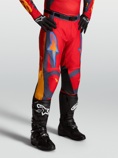 Alpinestars Racer Hunt Pantalon 2027 Rouge Feu Graystone Hot Coral - MxProStoreParts