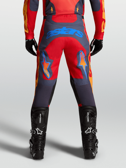 Alpinestars Racer Hunt Pantalon 2027 Rouge Feu Graystone Hot Coral - MxProStoreParts