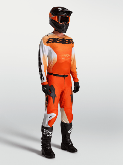 Alpinestars Maillot Racer Amber 2027 Rouge Cardinal, Lilac clair et Noir - MxProStoreParts