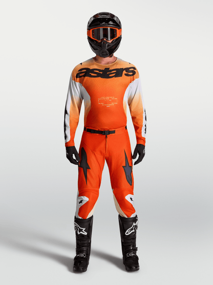 Alpinestars Maillot Racer Amber 2027 Rouge Cardinal, Lilac clair et Noir - MxProStoreParts