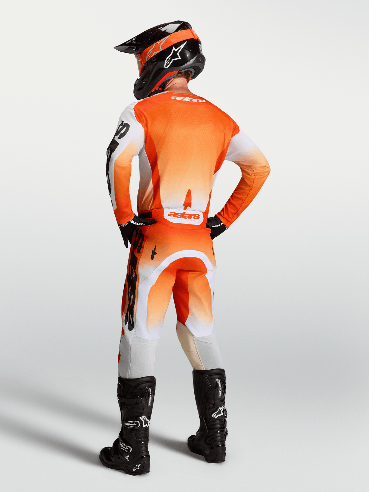 Alpinestars Maillot Racer Amber 2027 Rouge Cardinal, Lilac clair et Noir - MxProStoreParts