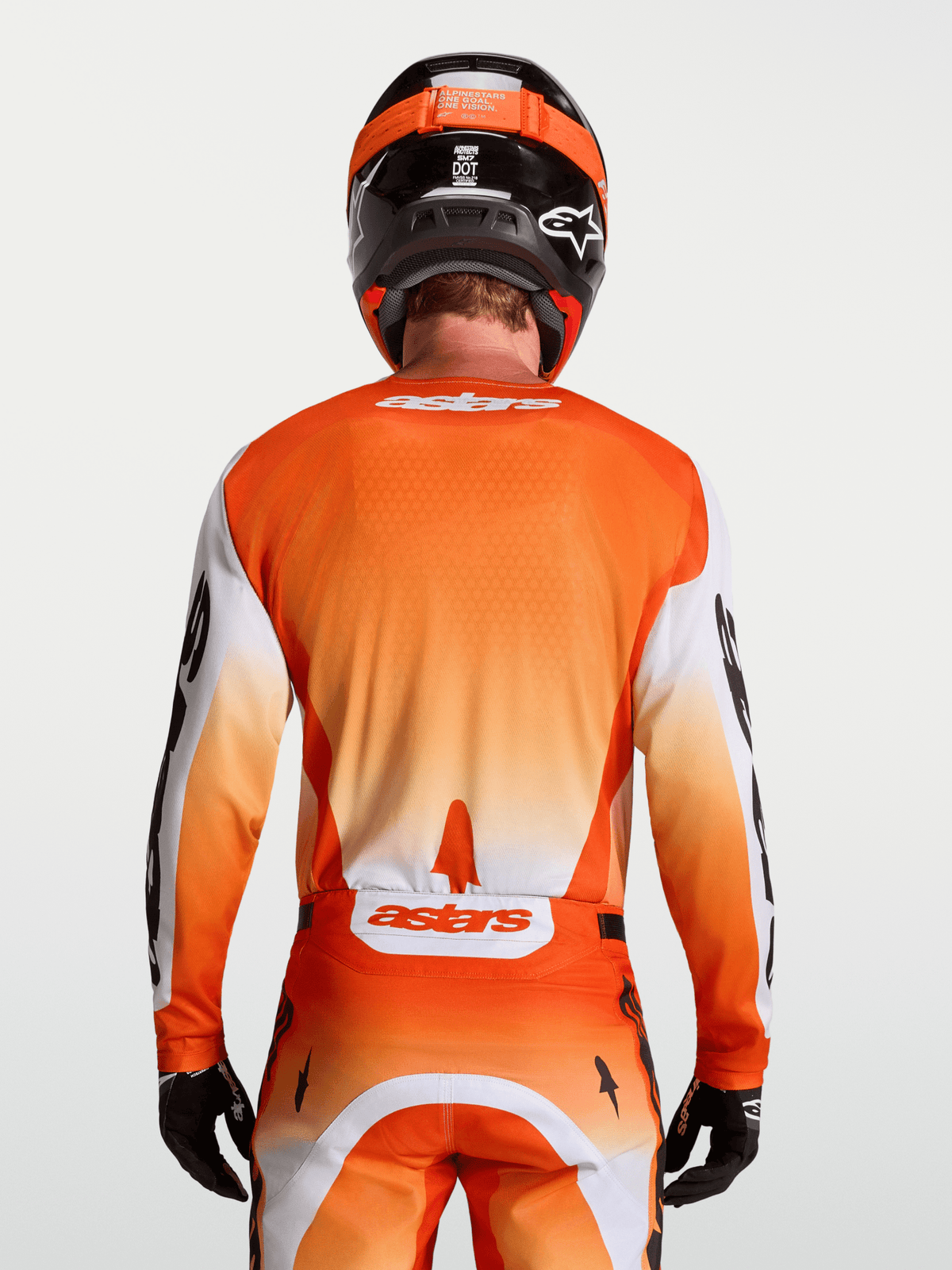 Alpinestars Maillot Racer Amber 2027 Rouge Cardinal, Lilac clair et Noir - MxProStoreParts