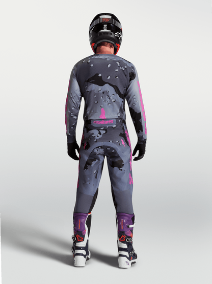 Alpinestars Racer Lone Jersey 2027 Grey Camo Purple - MxProStoreParts