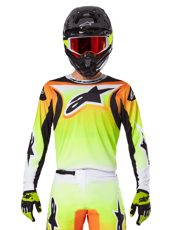 Alpinestars Fluid Wurx Camiseta Amarilla y Negra - MxProStoreParts