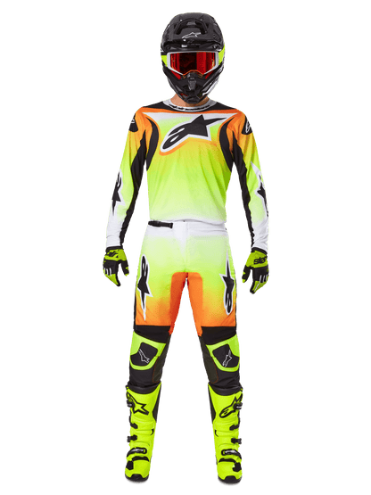 Alpinestars Fluid Wurx Camiseta Amarilla y Negra - MxProStoreParts