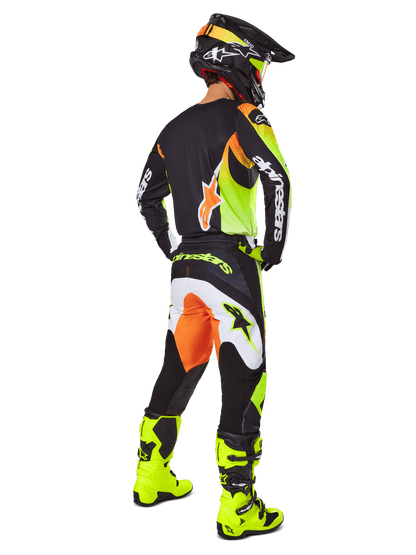 Alpinestars Fluid Wurx Camiseta Amarilla y Negra - MxProStoreParts