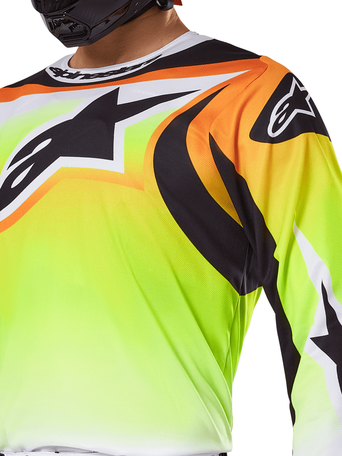 Alpinestars Fluid Wurx Camiseta Amarilla y Negra - MxProStoreParts