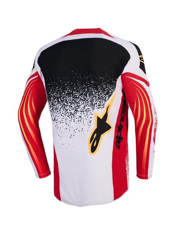 Alpinestars Maillot Techstar Nomur Gris/Rouge/Noir - MxProStoreParts