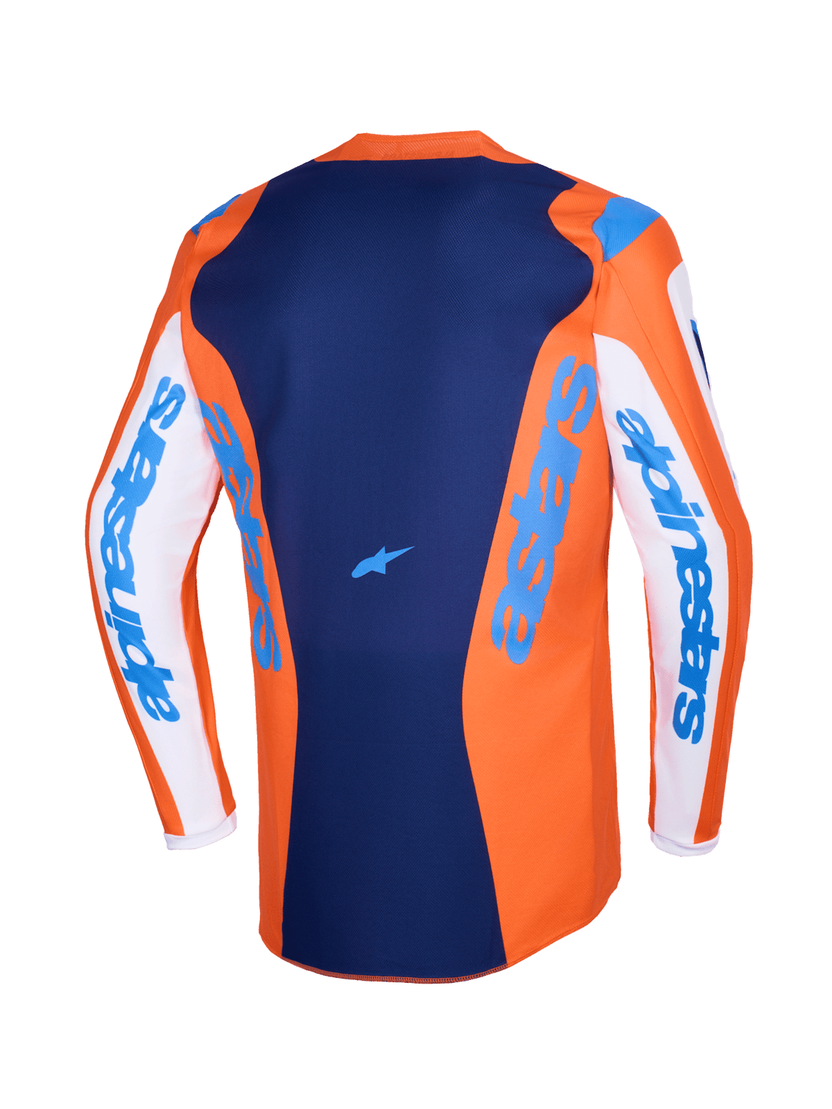 Alpinestars Camiseta Fluid Grid 2026 Naranja UCLA Azul - MxProStoreParts