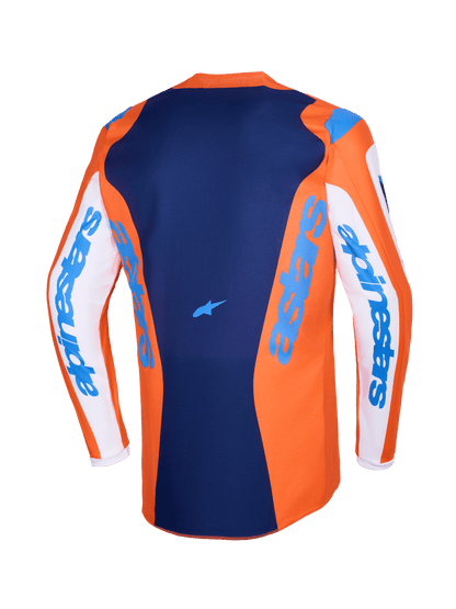 Alpinestars Camiseta Fluid Grid 2026 Naranja UCLA Azul - MxProStoreParts