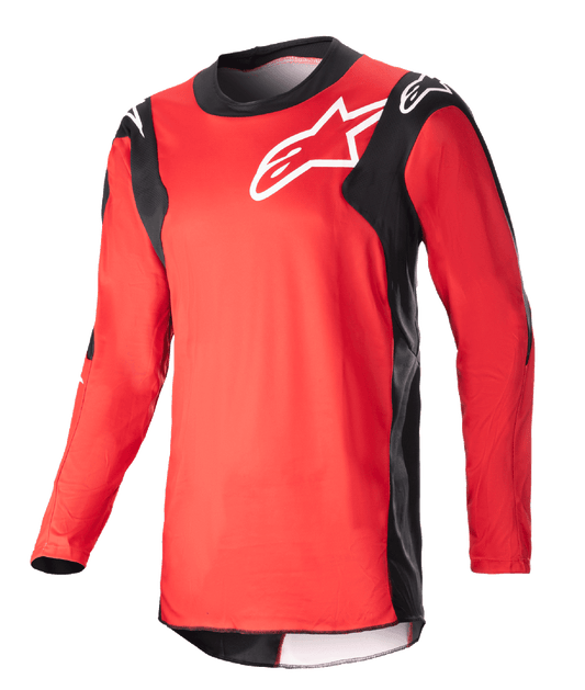 Alpinestars Racer Hoen Jersey 2023 Leicht Mars Rot Schwarz