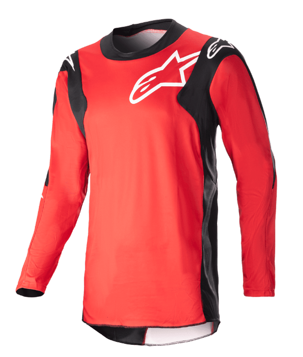 Alpinestars Maillot Racer Hoen 2023 Léger Rouge Mars et Noir - MxProStoreParts