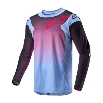 Alpinestars 2024 Racer Hoen maillot cross adulte Lavande Pourpre / Noir