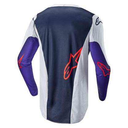 Alpinestars 2024 Racer Hoen Trikot Hellgrau Warm Orange Schwarz - MxProStoreParts