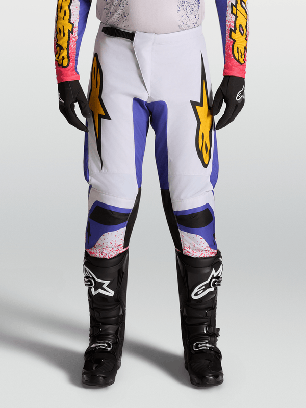 Alpinestars Pantalon Fluid Drag 2027 Violet Clair Bleu Iris Or