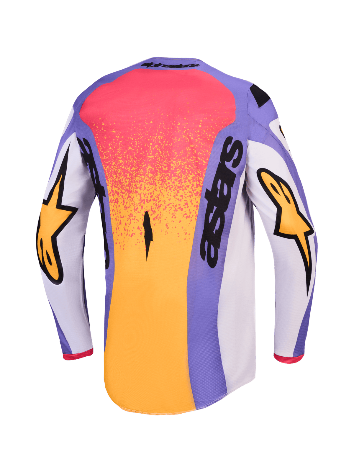 Alpinestars Maillot Fluid Drag 2027 Lilas Clair Bleu Or Iris - MxProStoreParts