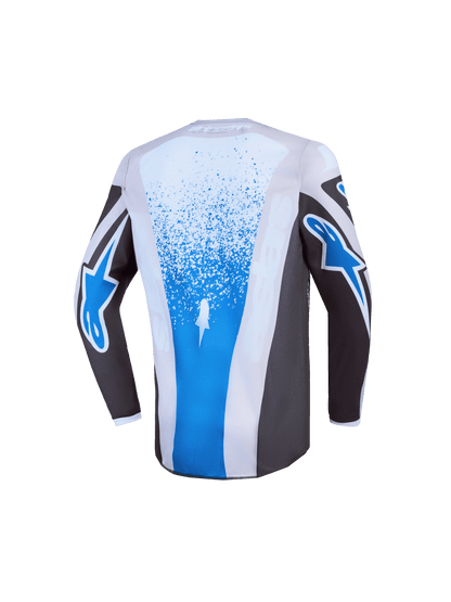 Alpinestars Maillot Fluid Drag 2027 pour enfants – Graystone, Lilas Clair et Bleu Ucla - MxProStoreParts