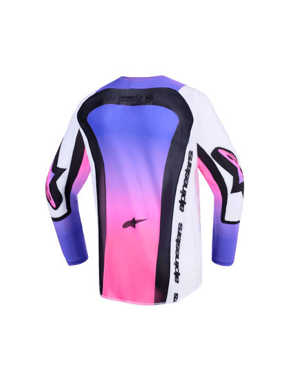 Alpinestars Youth Supertech Vista Jersey 2026 – White Purple Black - MxProStoreParts