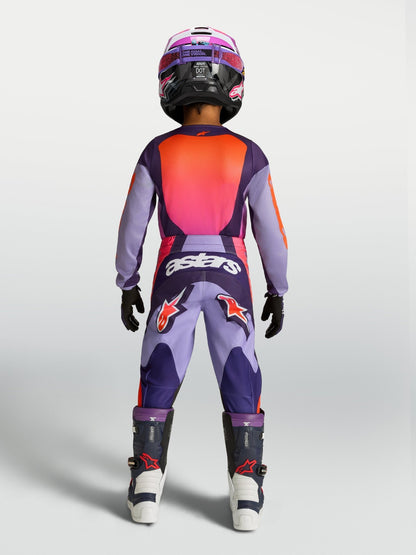 Maillot Fluid Hunt Jeunes : Violet clair, Violet foncé, Rose fluo - MxProStoreParts