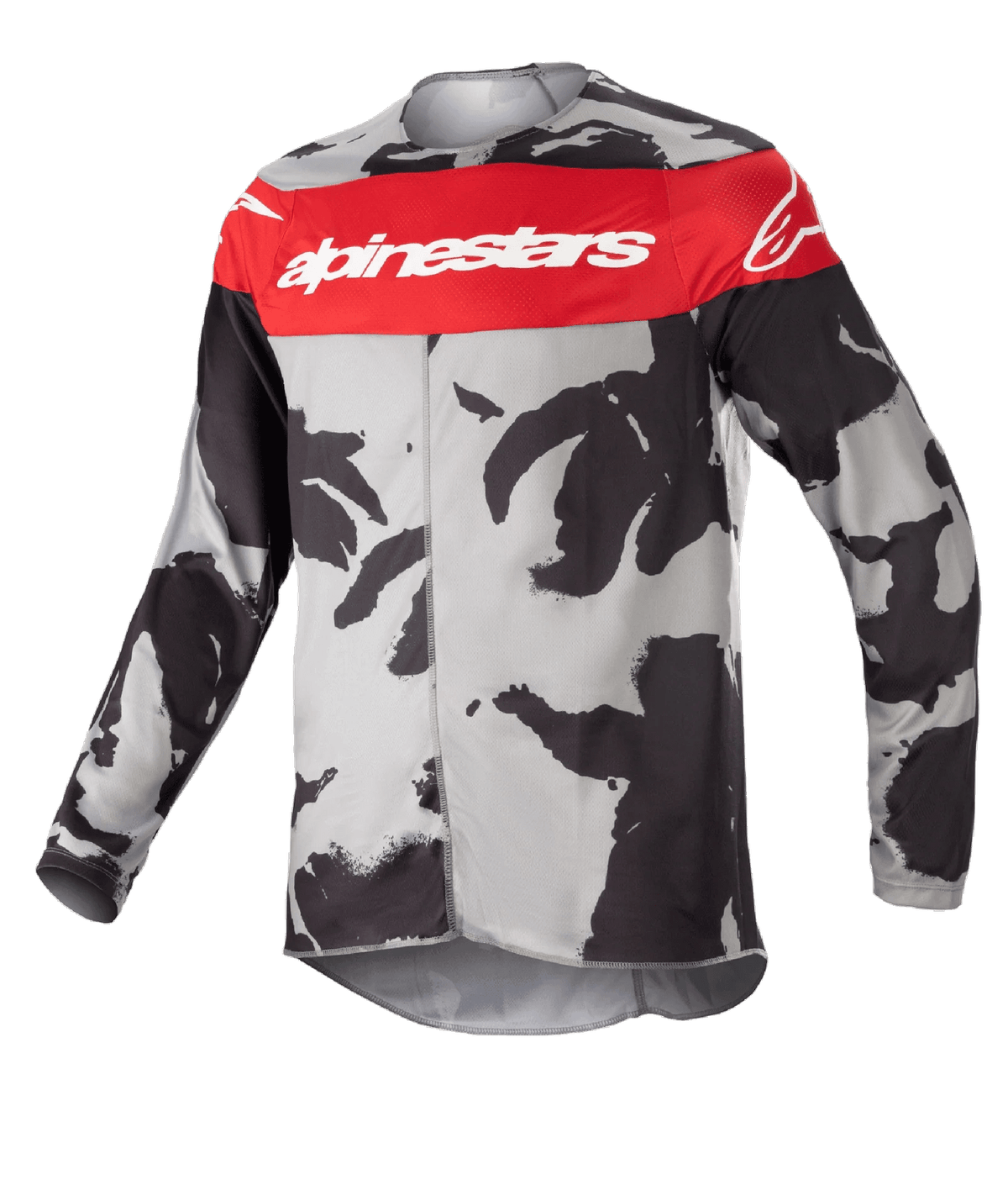 Alpinestars 2023 Maillot Cross Enfant Racer Tactical Rouge / Camo - MxProStoreParts