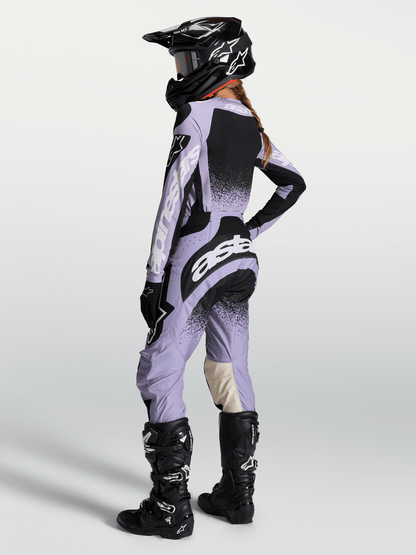 Alpinestars Stella Techstar Swan Pantalon 2027 Violet Clair Noir - MxProStoreParts
