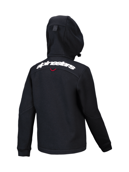 Alpinestars Sudadera Juvenil Racer MX Polar Resistente al Viento Negra - MxProStoreParts