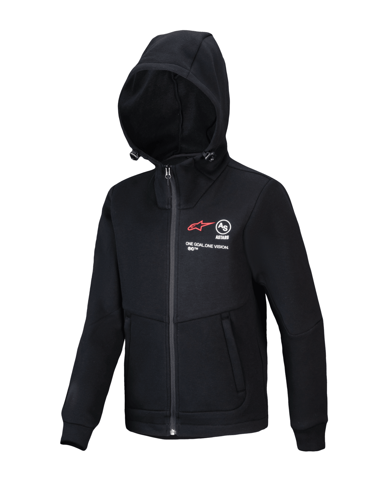 Alpinestars Sudadera Juvenil Racer MX Polar Resistente al Viento Negra - MxProStoreParts
