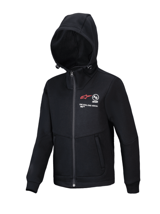 Alpinestars Junior Racer MX Pull Polaire Coupe-Vent Noir