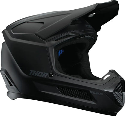 THOR Fleet Blackout casco de motocross juvenil – Negro mate - MxProStoreParts