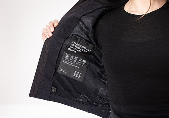 JOHN DOE Aero Mesh damesmotorjas zwart maat S - MxProStoreParts