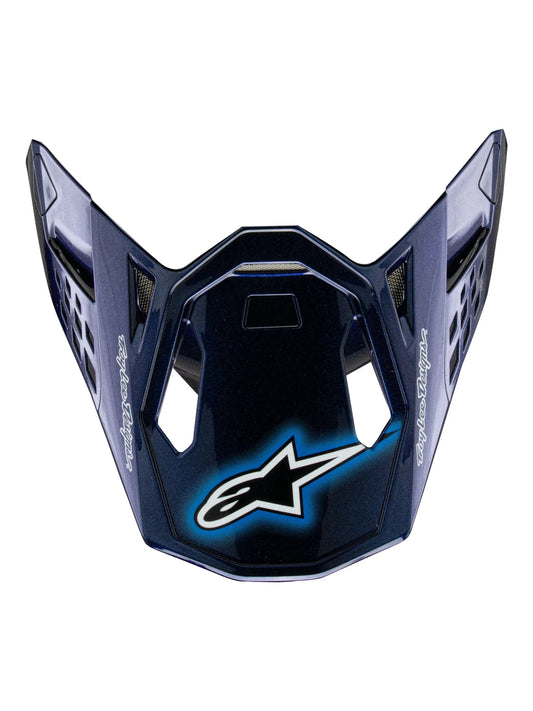 Alpinestars S-M10 TLD Edition 25 helmklep – Donkerblauw
