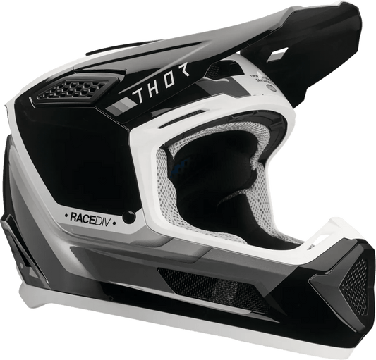 THOR Fleet Defy casque de cross – Noir/Gris/Blanc