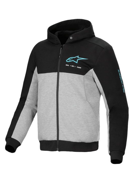 Alpinestars Hoodie Chrome v2 Gray/Black