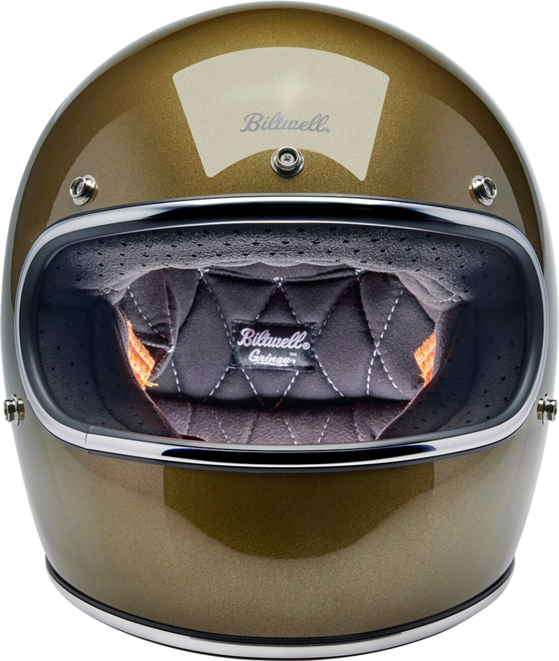 BILTWELL Gringo integraalhelm Ugly Gold — maat S - MxProStoreParts