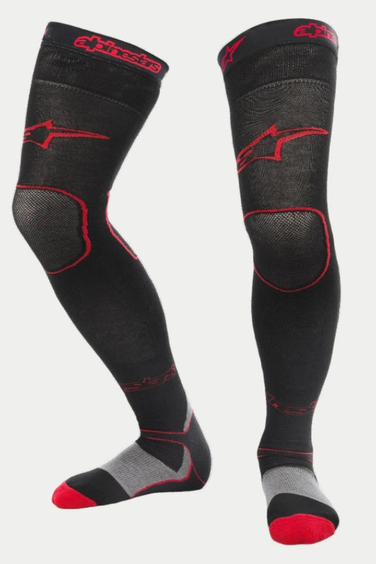 Alpinestars MX Long Socks Black/Red