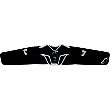 Alpinestars Saturn Ceinture de Taille à Panneau TPR Renforcé Noir et Blanc - MxProStoreParts