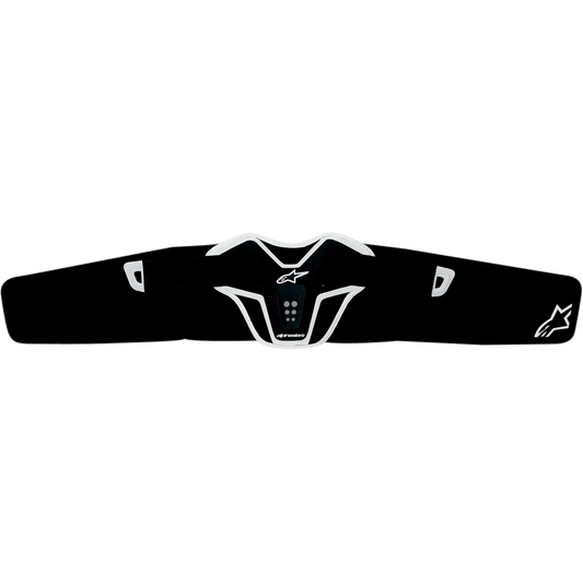 Alpinestars Saturn Ceinture de Taille à Panneau TPR Renforcé Noir et Blanc