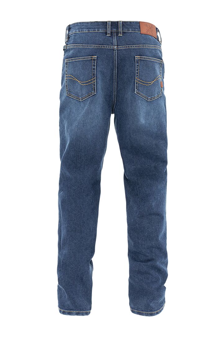 JOHN DOE Chester Mono motorjeans voor heren, blauw/indigo, maat 31/32 - MxProStoreParts