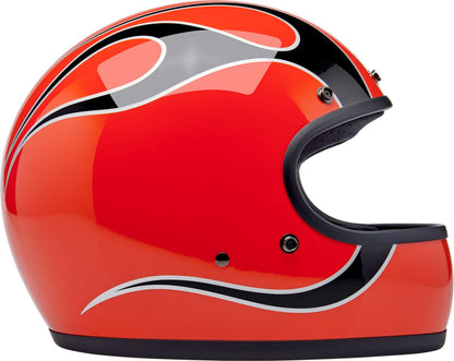 BILTWELL Gringo integraalhelm Competition Orange — maat M - MxProStoreParts