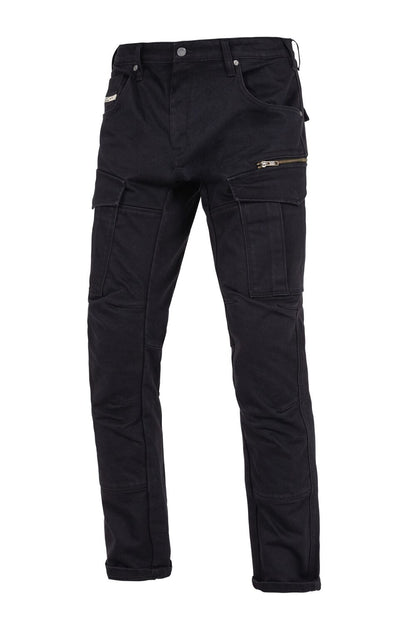 JOHN DOE Defender Mono herenmotorbroek zwart 42/32