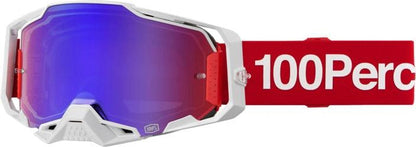 100% Armega Gafas de motocross Corbin - Lente espejo rojo/azul (colección 2025) - MxProStoreParts